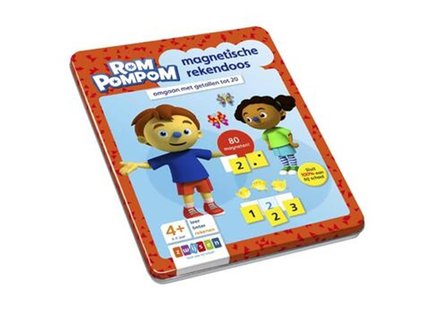 Rompompom magnetische rekendoos (compact) 4-6 jaar / Zwijsen