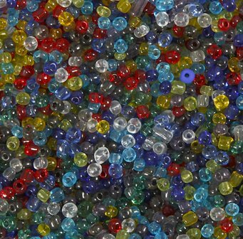 Rocaille mix Transparant kralen (5mm) / Beads