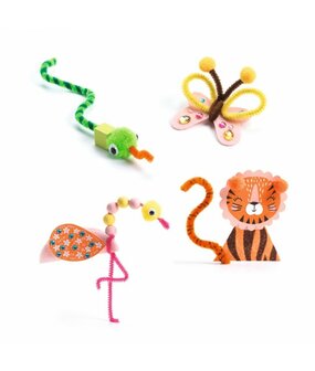 Knutseldoos Jungle dieren / Djeco