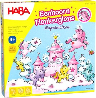 Eenhoorn Flonkerglans - Stapelwolken  / Haba