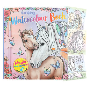 Watercolour boek (12576) / Miss Melody