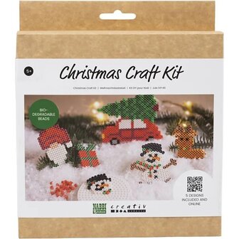 Hobbyset NABBI BioBeads Kerst strijkkralen