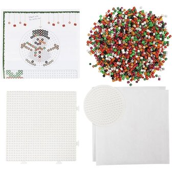 Hobbyset NABBI BioBeads Kerst strijkkralen