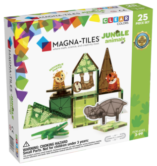 Jungle animals - 25-Piece Set / Magna-Tiles