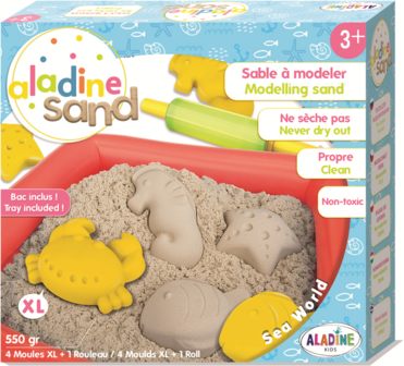 Zandklei set Zeedieren / Aladine