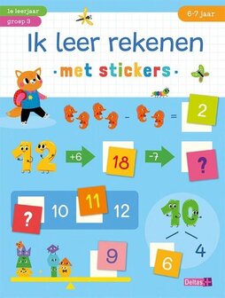 Ik leer rekenen met stickers (6-7j) Deltas