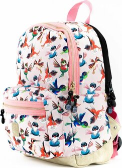 All about birds Backpack M (soft pink) / Pick &amp; Pack