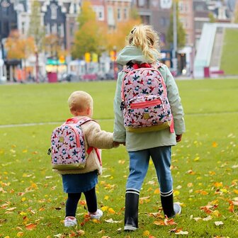 All about birds Backpack M (soft pink) / Pick &amp; Pack