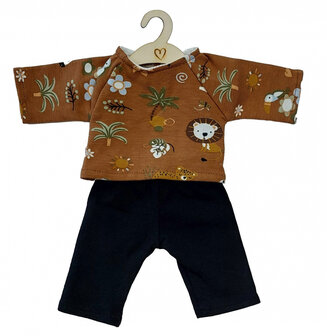 Poppenbroek en shirt safari