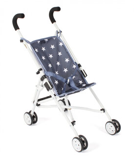 Poppenbuggy Roma (navy sterren) / Bayer Chic 