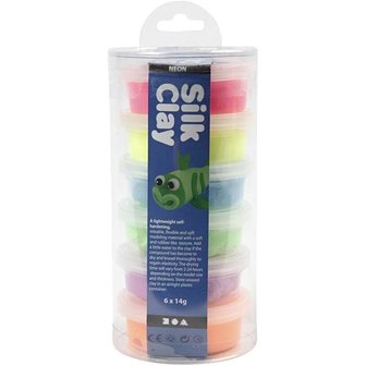 79140 Silk Clay Neon pakket