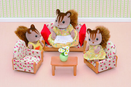 Set van 3 meubels Bankstel Sylvanian Families 