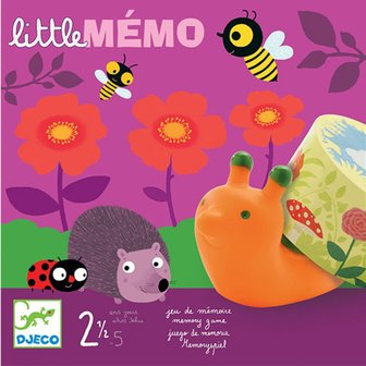 Memory spel tuindieren (Little memo) 2+ / Djeco