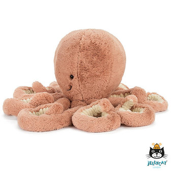 Inktvis Odell Octopus Baby / JellyCat