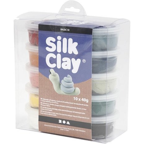 Silk Clay large Basic III / Foam Clay