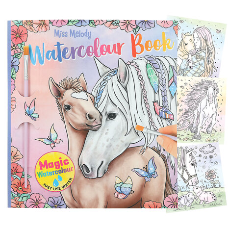 Watercolour boek (12576) / Miss Melody