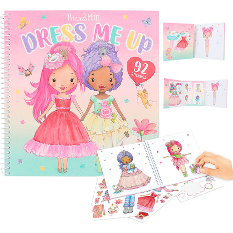 Princess Mimi Dress Me Up stickerboek / Princess Mimi 