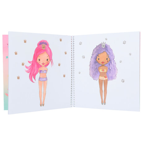 Princess Mimi Dress Me Up stickerboek / Princess Mimi 