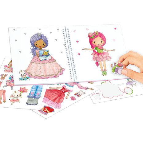 Princess Mimi Dress Me Up stickerboek / Princess Mimi 