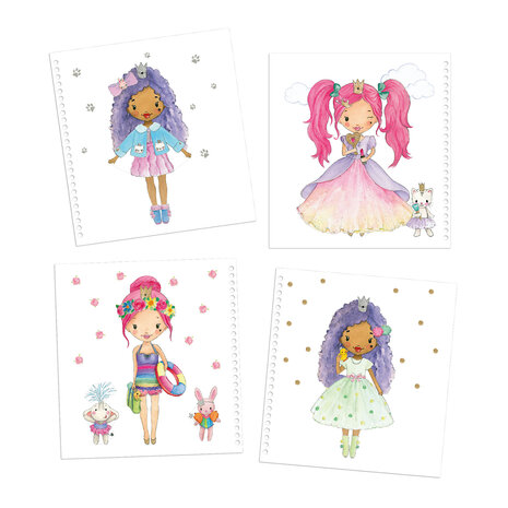 Princess Mimi Dress Me Up stickerboek / Princess Mimi 