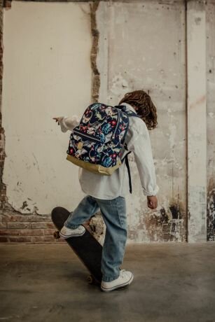 Mix Animal Backpack M (Navy) / Pick & Pack