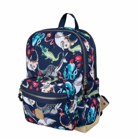 Mix Animal Backpack M (Navy) / Pick & Pack