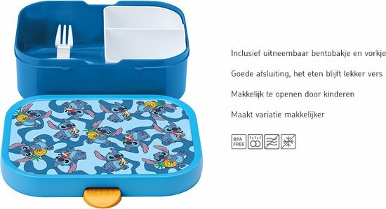 Lunchbox campus -  disney stitch / Mepal