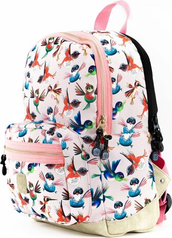 All about birds Backpack M (soft pink) / Pick & Pack