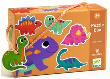 Puzzel Duo Dinos Djeco